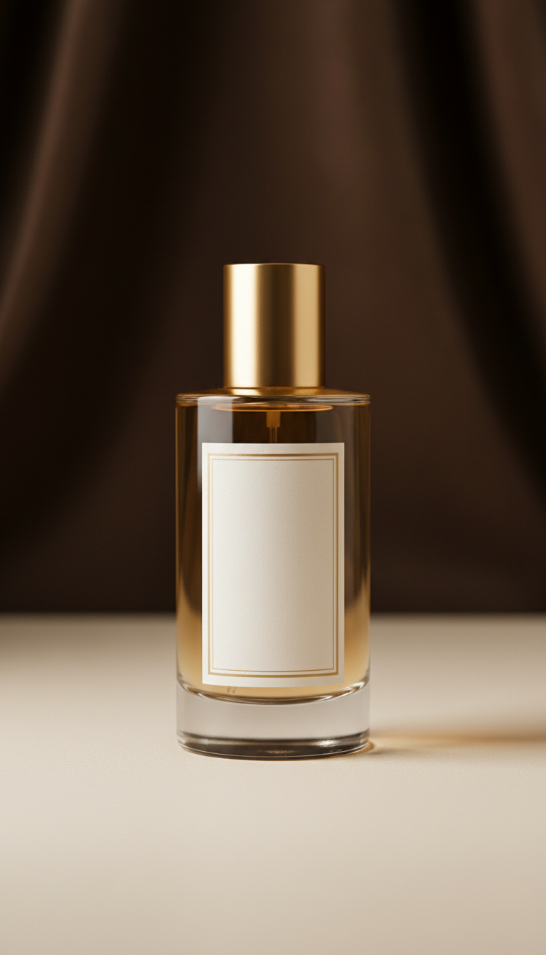 Eau de parfum No. 1 con detalles dorados