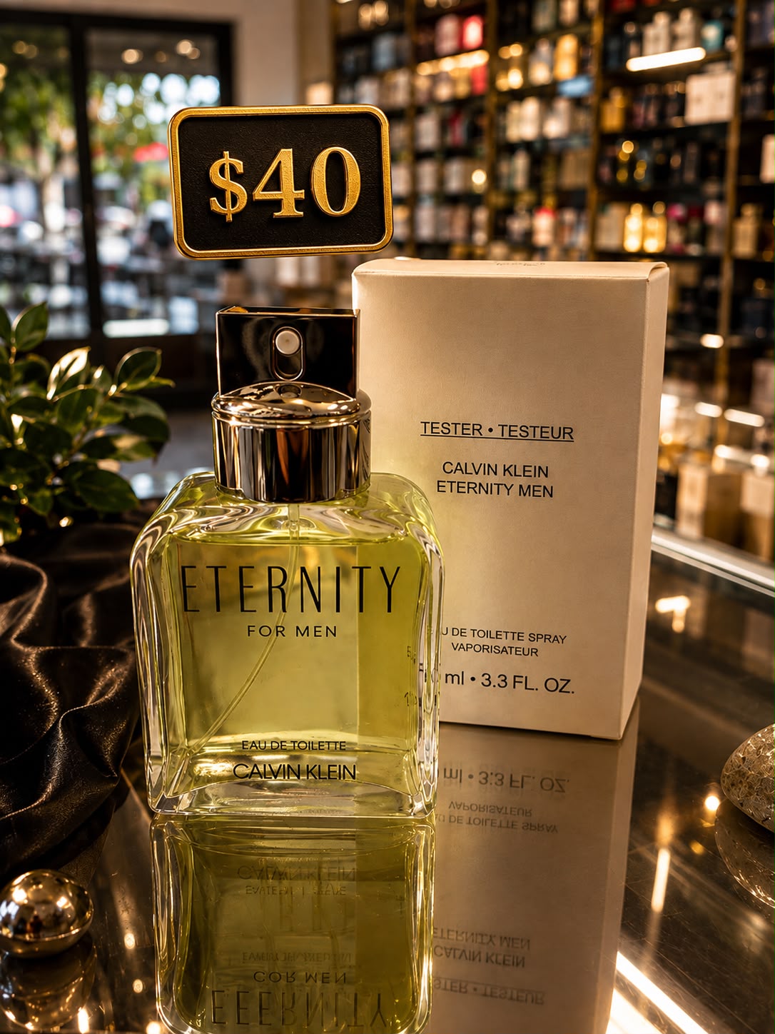 Calvin Klein Eternity for Men Eau de Toilette – 100 ml (3.3 FL OZ) 🖤✨